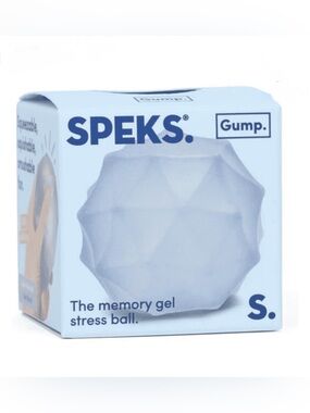 SPEKS Memory Gel Stress Ball - Light Blue